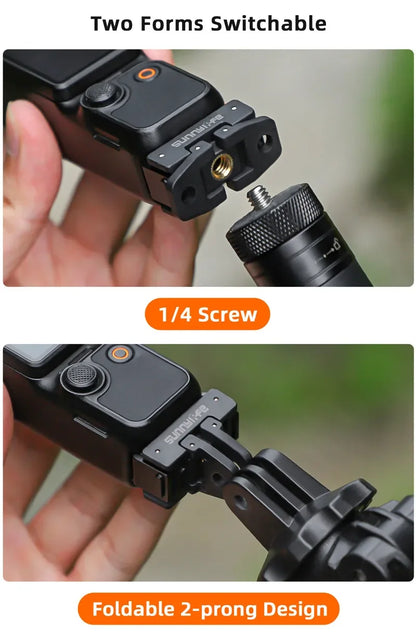 DJI Osmo Pocket Quick Release Adapter - 1/4 Screw Mount Extension Bracket Accessory