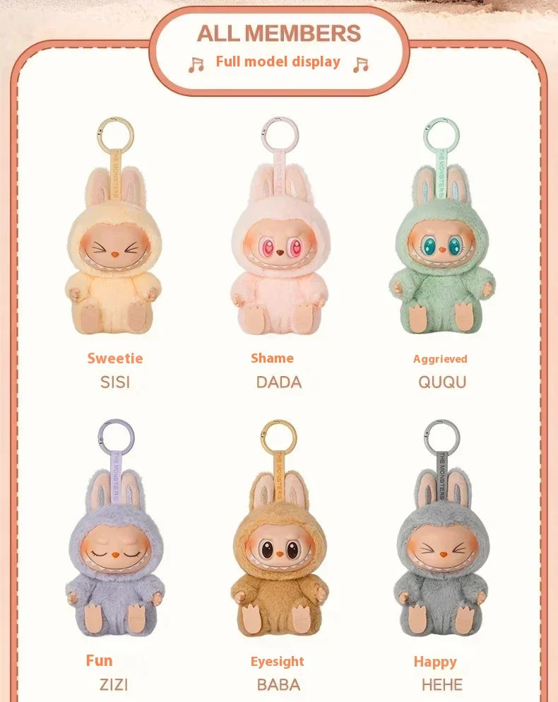 Popmart Labubu The Monsters Blind Box - Manga Figurine Collection & Cute Desktop Doll Gift