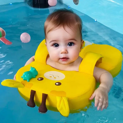 Baby Swimming Pool Float - Non Inflatable Infant Buoyancy Ring for Toddlers & Kids Ages 6-36 Months