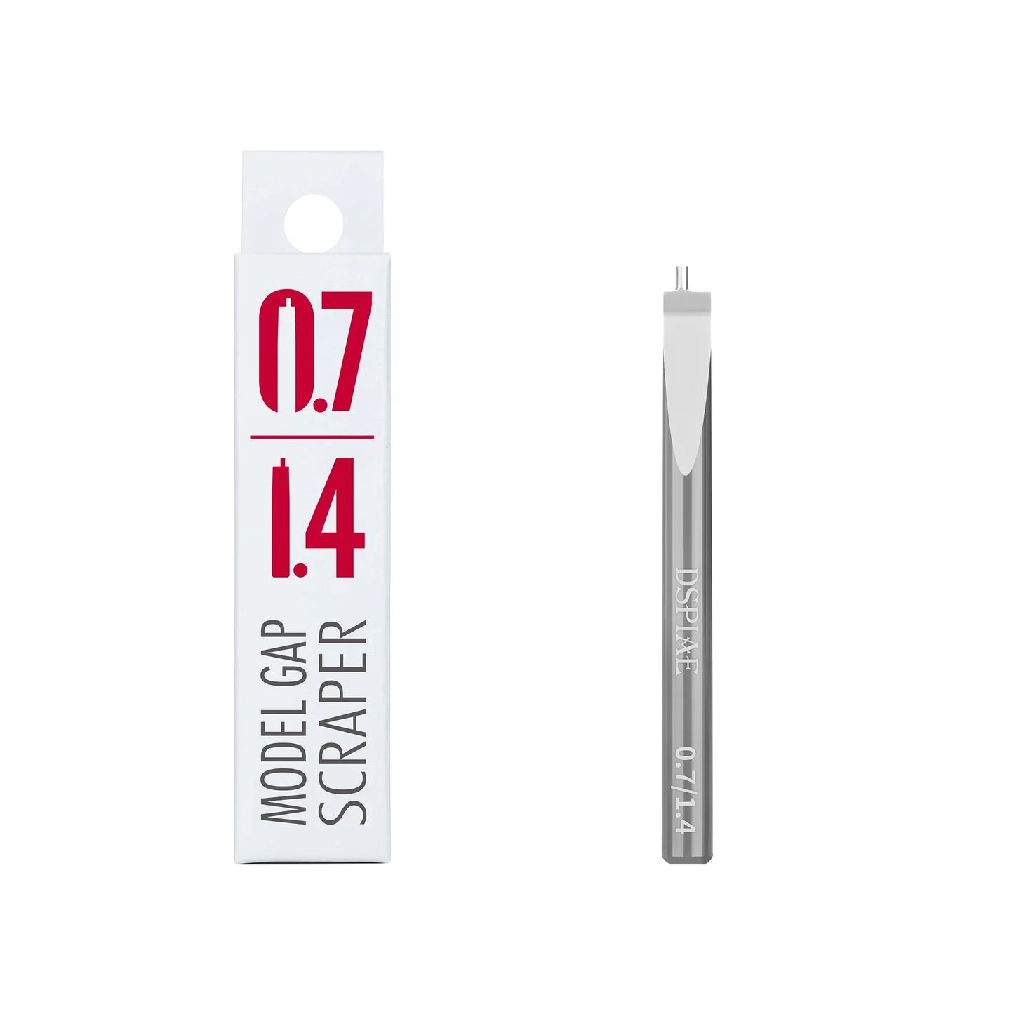 DSPIAE ZPB/GS Straight Edge Broach Step Scraper – Precision Panel Line Scribing Tool for Gunpla Model Detailing & Craft Building