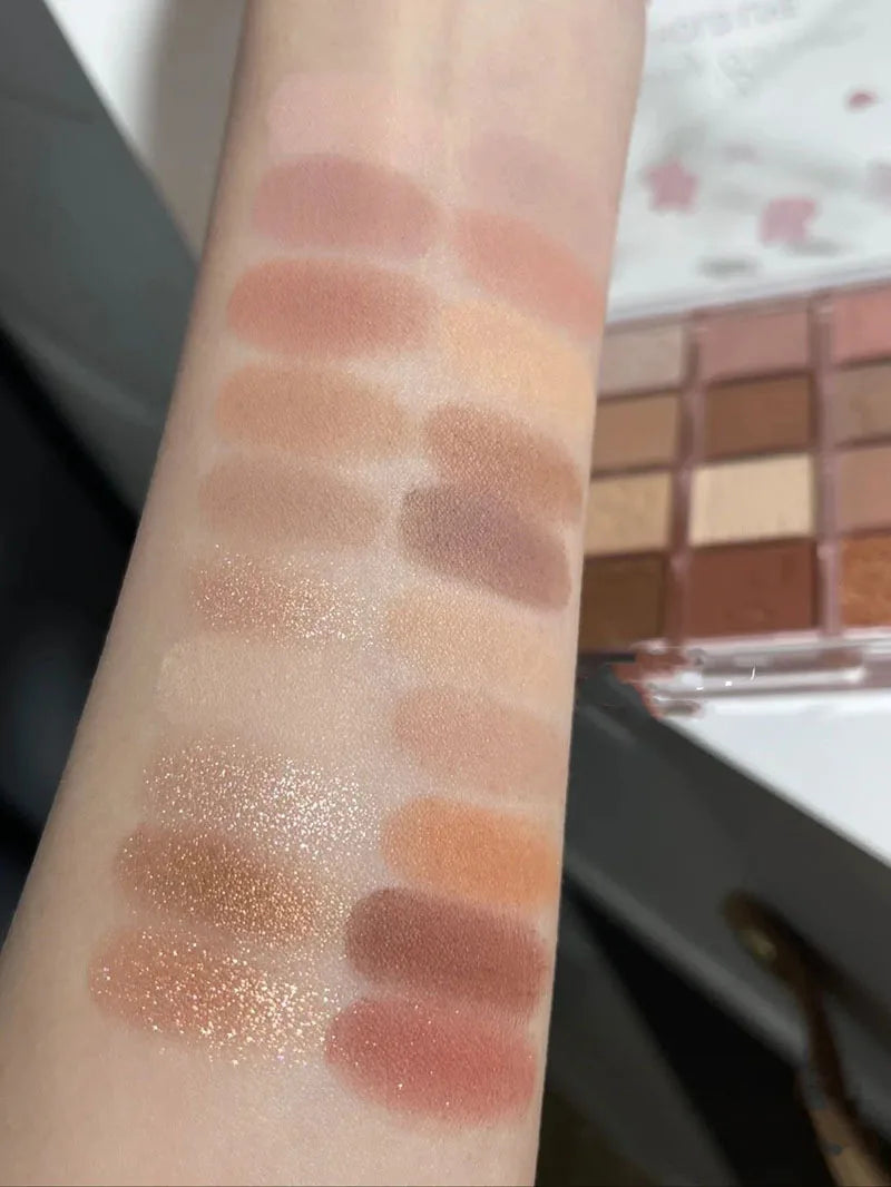 20-Color Matte Eyeshadow Palette – Long-Lasting Korean Makeup for Women’s Eye Cosmetics