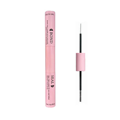 Lash Bond and Seal Kit – 10ml Strong Hold Individual Lash Glue, 5ml Remover, and Tweezers for Extensions