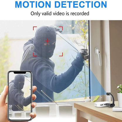 1080P Mini USB WiFi Camera - Motion Detection Smart Surveillance & Security Monitoring Camera