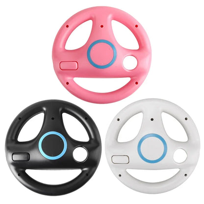 Nintendo Wii Racing Wheel - Steering Wheel Controller Accessory for Mario Kart Games