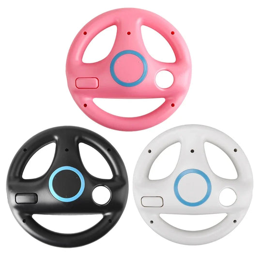 Nintendo Wii Racing Wheel - Steering Wheel Controller Accessory for Mario Kart Games