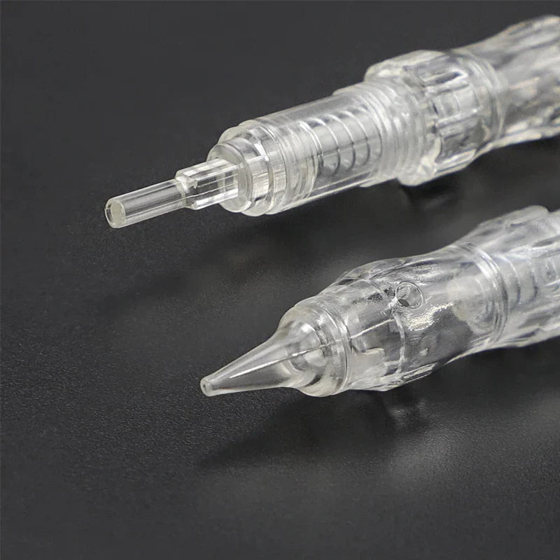 10/50PCS Disposable Tattoo Cartridges – Revolution Needles for Eyebrow & Lip PMU, Fits P300 Machine