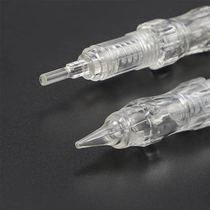 10/50PCS Disposable Tattoo Cartridges – Revolution Needles for Eyebrow & Lip PMU, Fits P300 Machine
