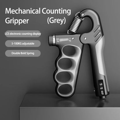 Adjustable Hand Grip Strengthener - 5-150KG Wrist Expander for Gym Training, Muscle Recovery & Hand Exercise Fitness