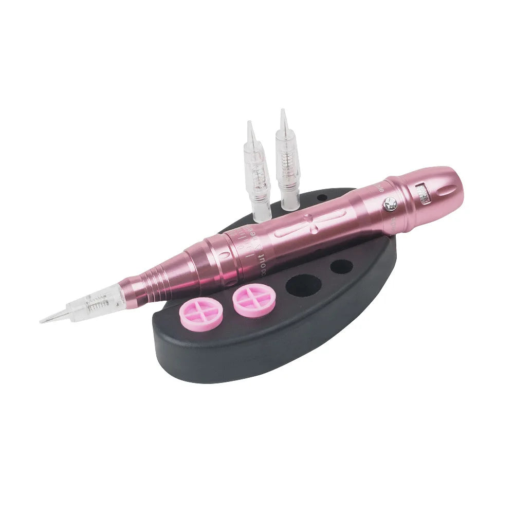 Black Silicone Tattoo Ink Cup & Pen Holder – PMU Microblading Pigment Stand