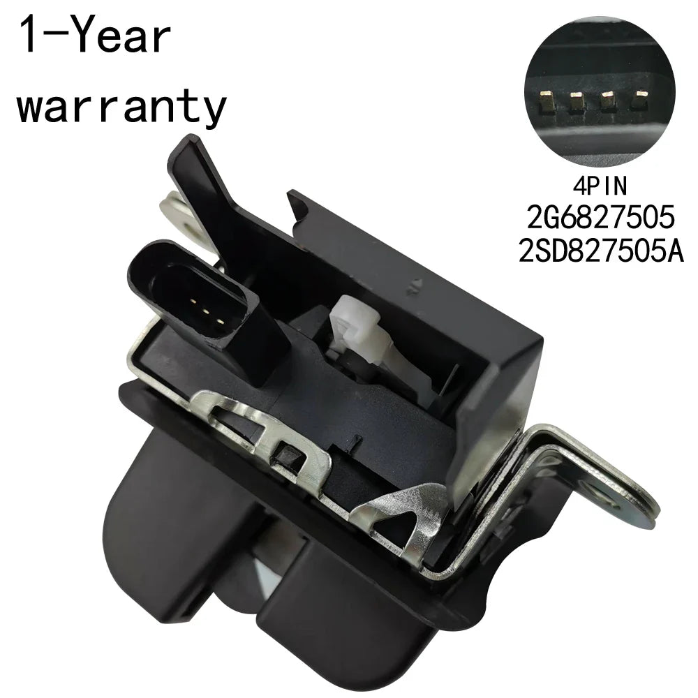 Trunk Lock for VW – Compatible with Polo 2018-2024, Golf 2021-2022, ID.3 2022-2024, TaCqua 2020-2022 & T-Cross 2019-2022 (2G6827505 / 2SD827505A)