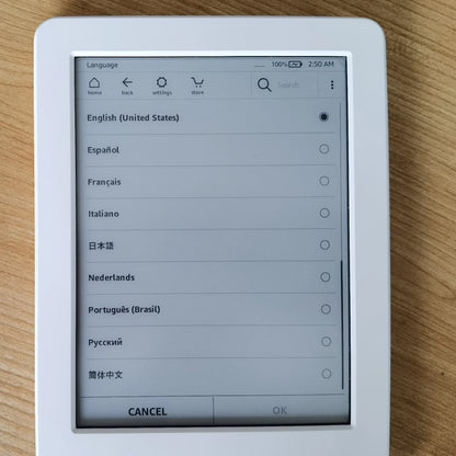 Original Kindle 6/8 Used eBook Reader – 6" E-Ink Touchscreen WiFi eReader, No Light, Better Than Kobo