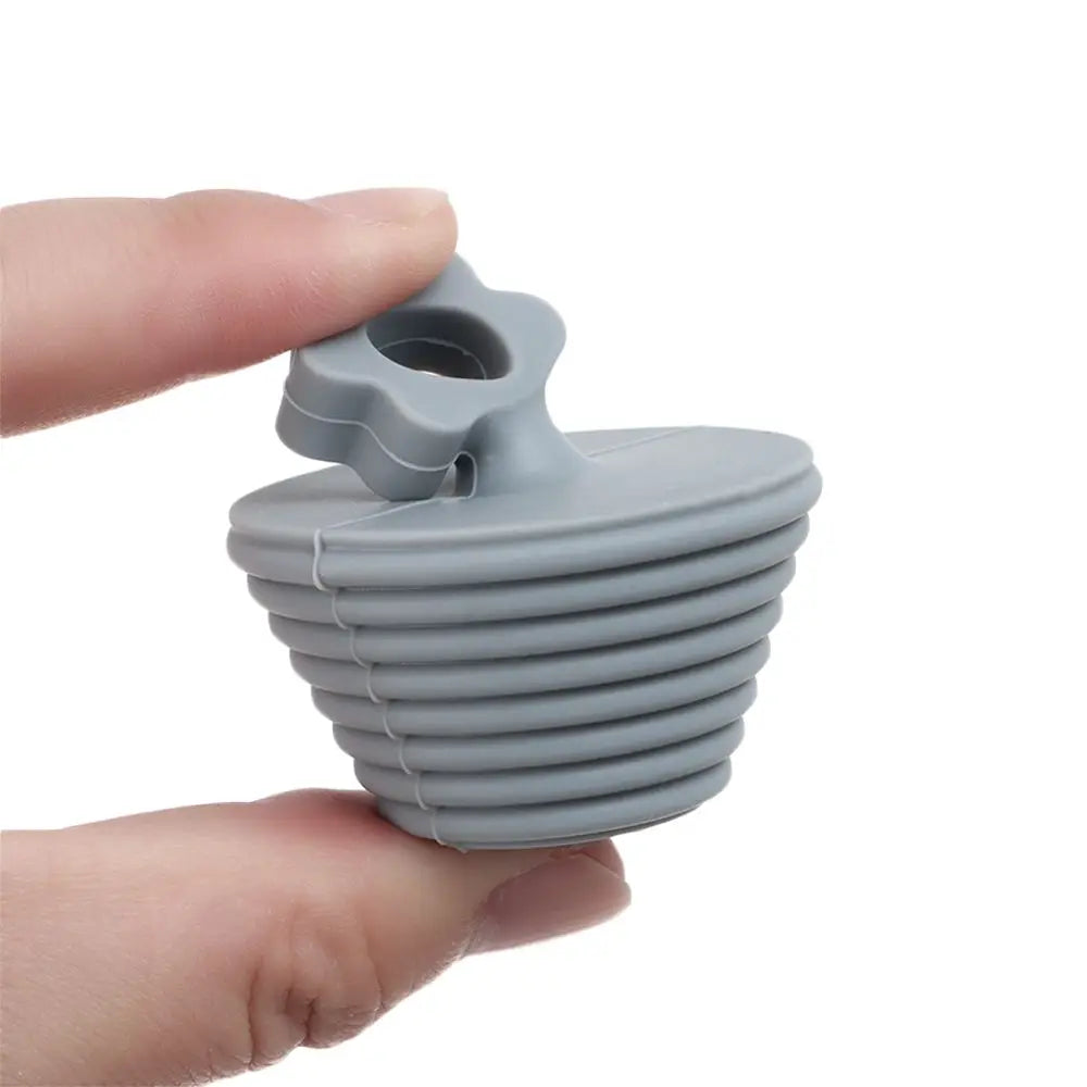 Universal Silicone Bathtub Plug Replacement - Anti-Clogging Drain Stopper for Showers, Sinks and Bathtubs