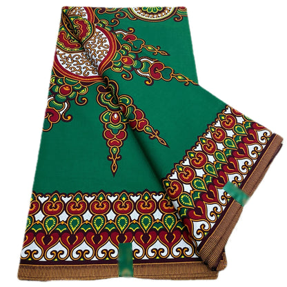 Ankara Wax Print Fabric - 100% Cotton Soft African Pagne Fabric for Dresses & Sewing