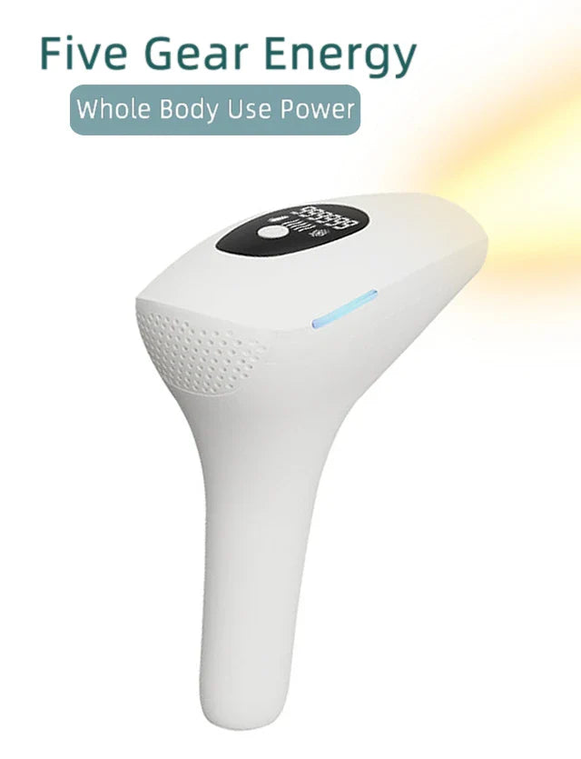 Body Bikini IPL Hair Removal Device – 999,999 Flashes, Permanent Painless Laser Epilator for Women, Home Use