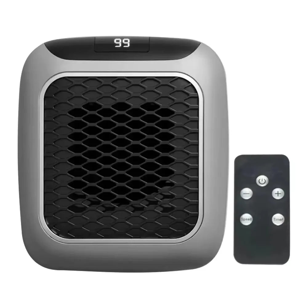 2025 Mini Space Heater – 800W Energy-Saving, Fast 3s Heating, Quiet Home & Office Hot Air Blower
