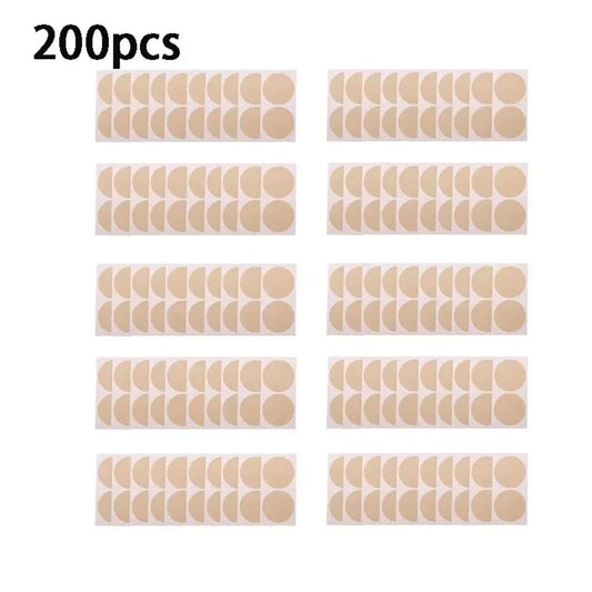 200PCS Men's Invisible Disposable Nipple Covers – Waterproof Breathable Chest Concealer Stickers