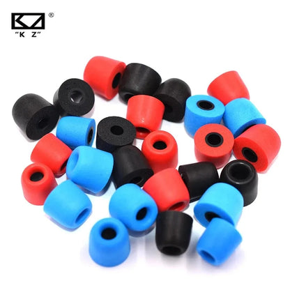 KZ Memory Foam Ear Tips - 3 Pair Noise Isolating Replacement Earbuds Pads for KZ Headphones