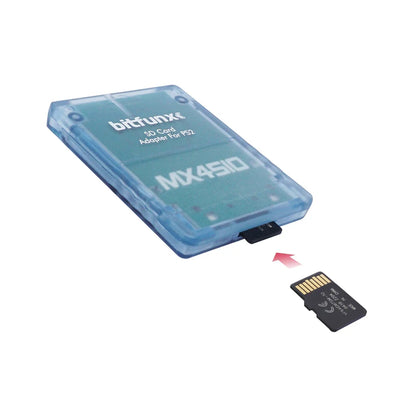 MX4SIO PS2 Memory Card Adapter - SIO2SD TF/SD Card Reader for PlayStation 2 Game Console Storage