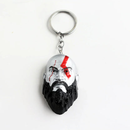 God of War 4 Kratos Sword Keychain – Pendant Keyring Jewelry for Men & Women, Car Key Accessory
