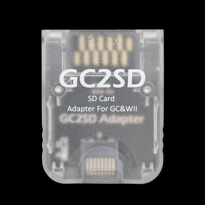 GC2SD Card Adapter – Micro SD to SD Memory Card Adapter for Nintendo GameCube & Wii Console, SD2SP2 Swiss Compatible