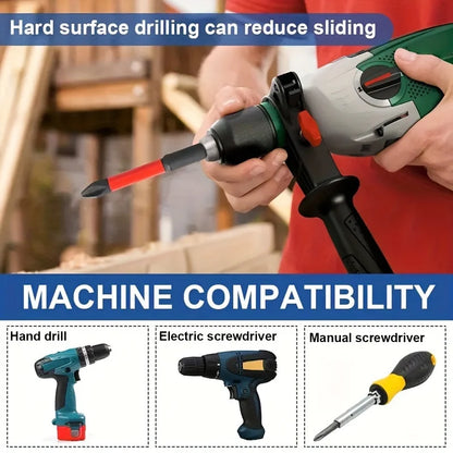 10/12PCS Magnetic S2 Steel Screwdriver Bit Set – 1/4” Shank Cross Head Impact Driver Bits for Electric Screwdrivers & Power Tools