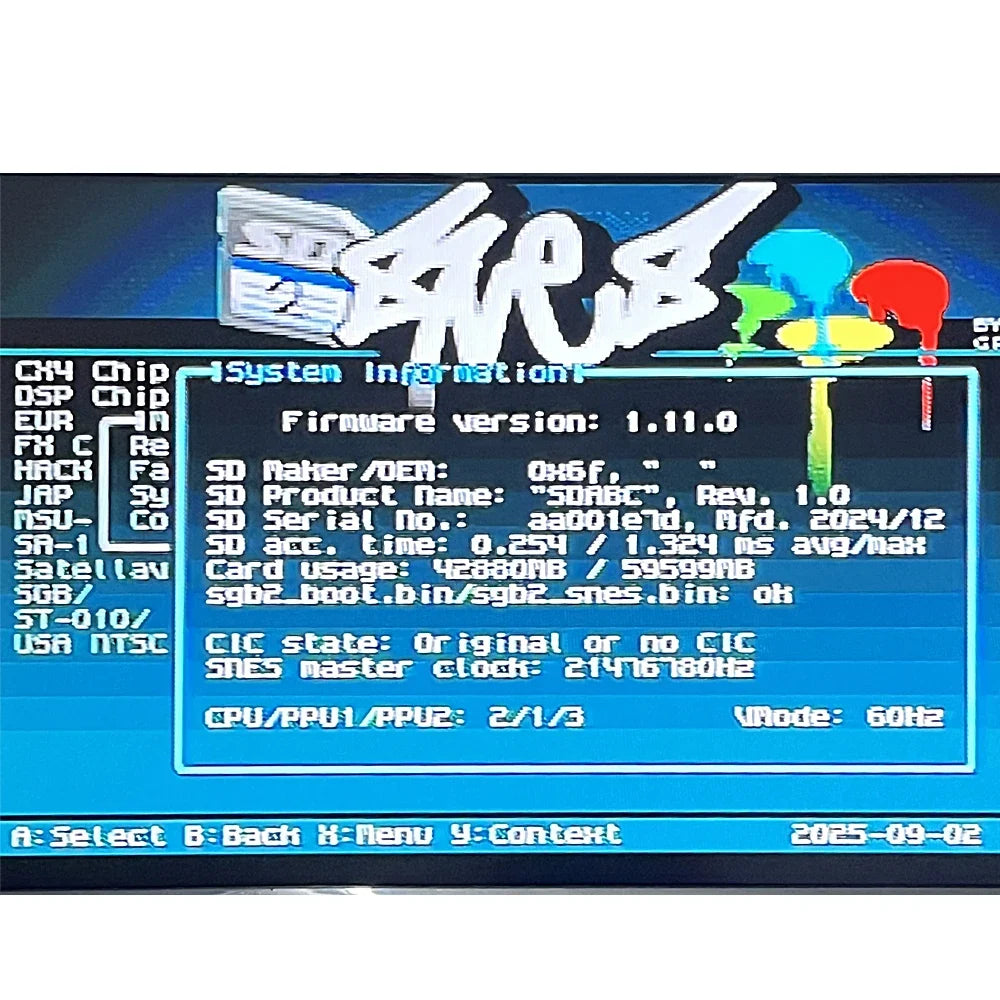 SD2SNES Rev.H Flash Cartridge - Multi Region SNES/SFC Game Adapter with FXPAK MSU Enhancement Support