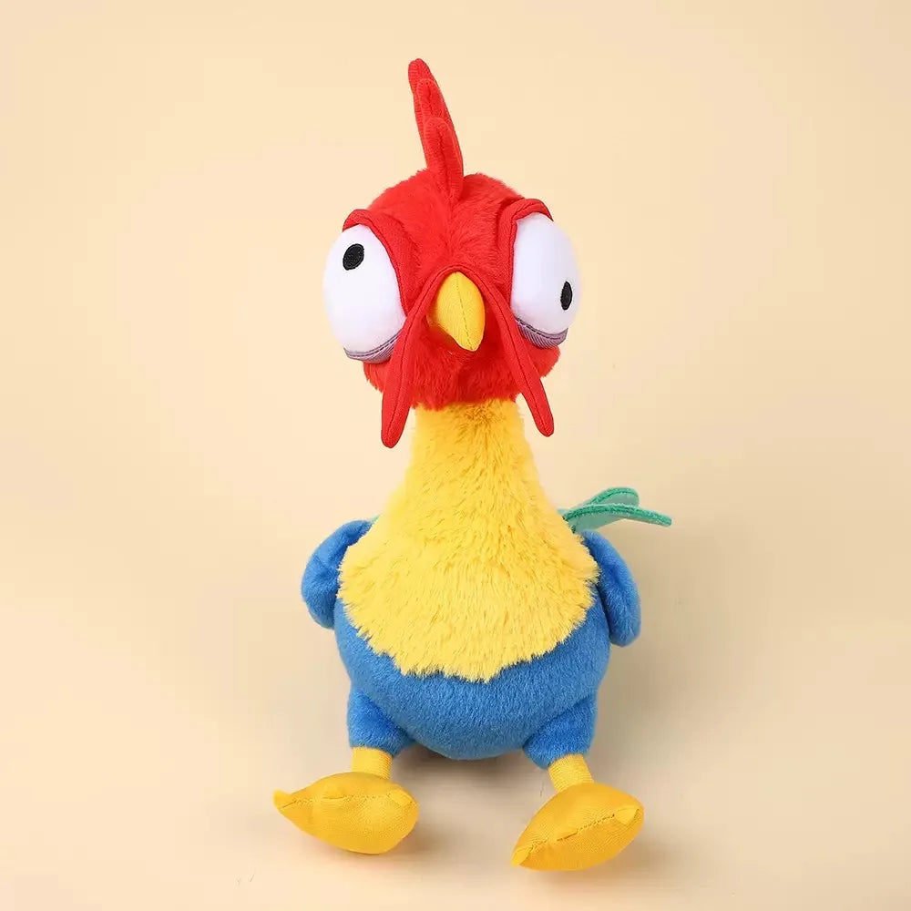 Kawaii Moana Plush Toy Set - Cute Pig & Rooster Stuffed Animals for Kids Birthday Gift and Home Decor