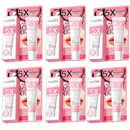 Niacinamide Plumping Lip Mask 5X - Overnight Hydration for Soft, Smooth Lips