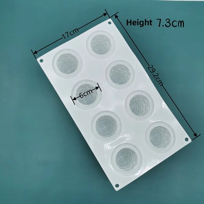 3D Lemon Shape Silicone Cake Mold — French Dessert Baking Tools for Brownies, Mousse & Pastry Decoration