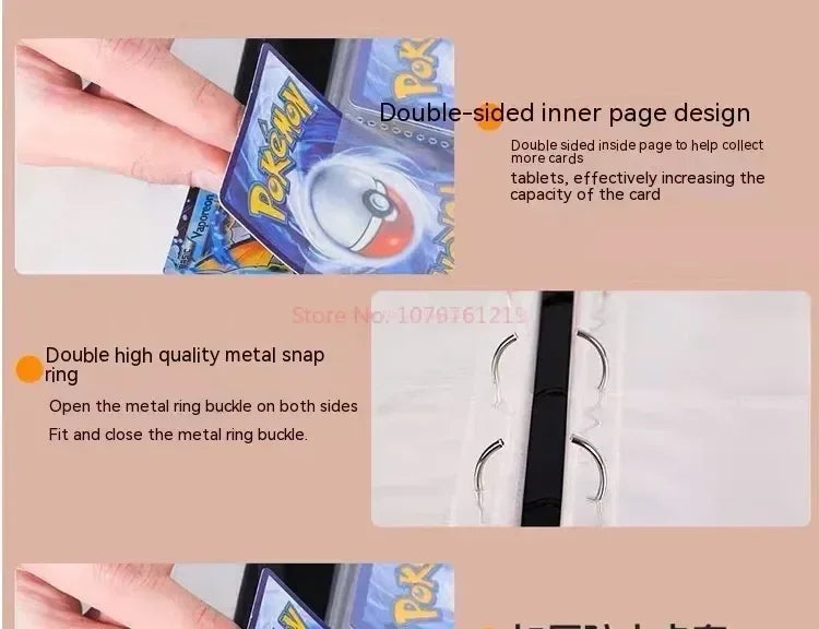 Anime Dragon Ball Card Album – 400/900pcs Storage Binder for Vegeta IV Game Cards, Kids Gift