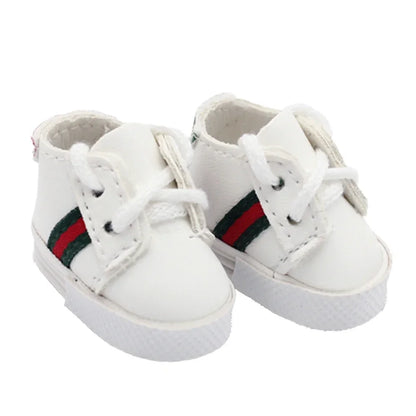 Labubu Doll Sports Shoes 4x1.8cm – Multiple Styles DIY Leather Replacement Shoes & Accessories