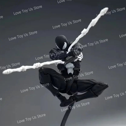 Original Mess Toys Spider Figure – Black Suit & Scarlet Spider Kaine Parker Action Figure