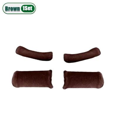 Winter Plush Handlebar Covers - Warm Non-Slip Windproof Grip Gloves for Electric Scooter, Motorcycle & Tricycle