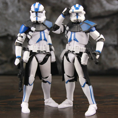 Star Wars 6" Action Figures – 501st Legion ARC & ARF Troopers, Rex, Jesse, Bane, Denal, Tup, Dogma Clone Toy