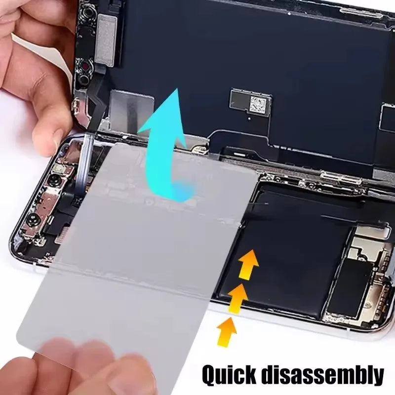 Plastic Phone Screen Opening Cards - Ultra Thin Flexible Pry Tools for Mobile & Tablet Repair