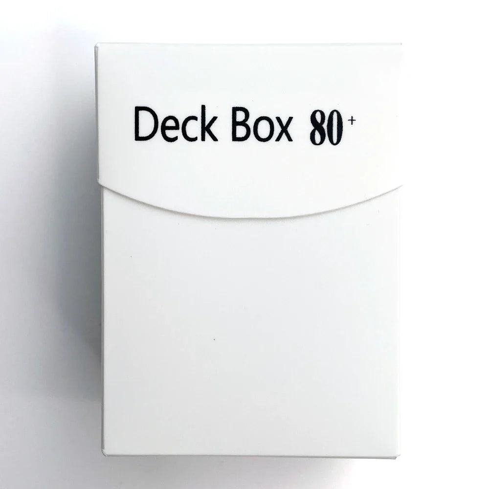 TCG Card Deck Box - 80+ Cards Storage Case Organizer for Magic, Pokémon & Yu-Gi-Oh Collections