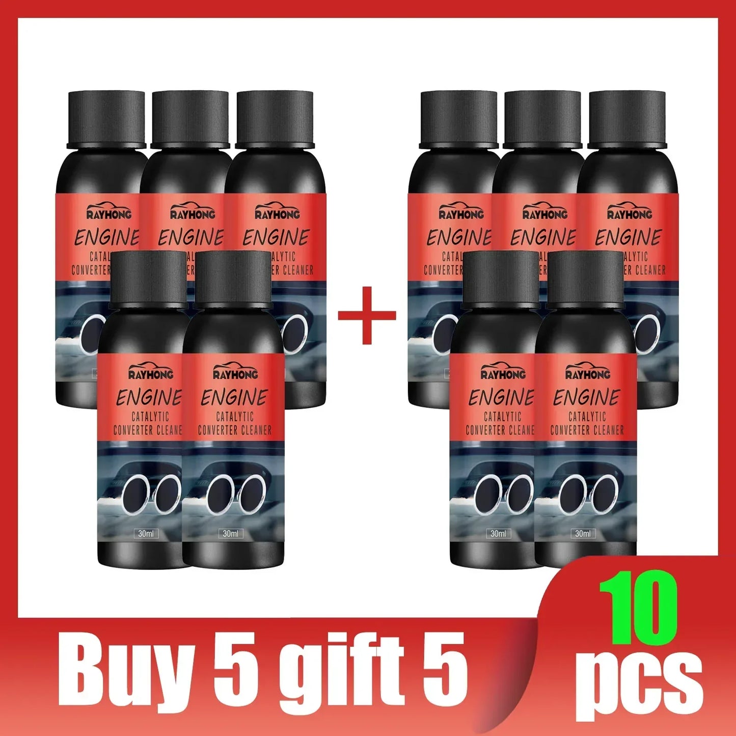 Car Engine Catalyst Converter Cleaner – Easy-to-Clean Automobile Engine CSV Cleaning Accelerator