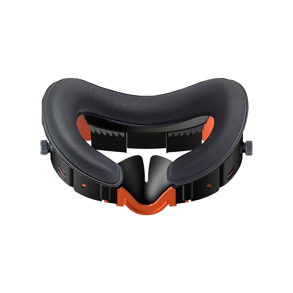 Adjustable PU Leather Facial Interface & Foam Cushion for Meta Quest 3 – Comfortable VR Face Pad Replacement Accessory