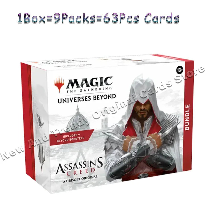 Magic The Gathering Assassin's Creed Collector Booster Box - MTG Rare Limited Edition Card Collection Bundle