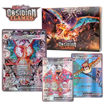 60/100PCS English Pokémon Shining Trading Cards Set – MEGA GX VMAX VSTAR EX Collection Cards for Kids Gift & Play