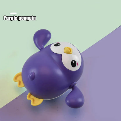 Baby Bath Toys Clockwork Swimming Animals – Cute Kids Bath & Shower Water Play Toys for Bathtub Fun and Learning