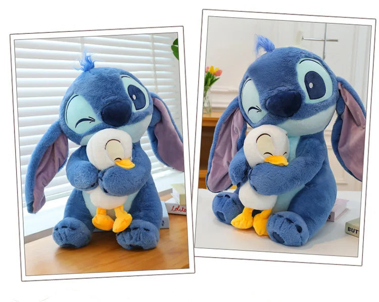 Disney 30cm Lilo & Stitch Plush Toys – Cute Anime Plushies & Donald Duck Stuffed Ornaments for Kids Christmas Gift