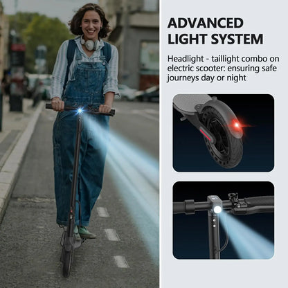 2026 LADPED LP60 Electric Scooter - 350W Folding E-Scooter with 19MPH Speed, 16-Mile Range & 8.5-Inch Tires for Adults