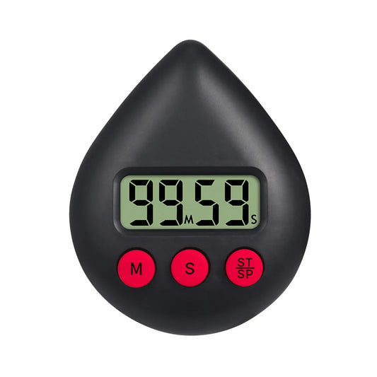 Digital Shower Timer - Energy-Saving Bathroom Countdown Timer and Water Drop Alarm Clock