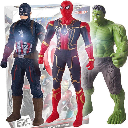 17cm Spider-Man Action Figure - Luminous Marvel-Inspired Anime Model Toy & Display Gift