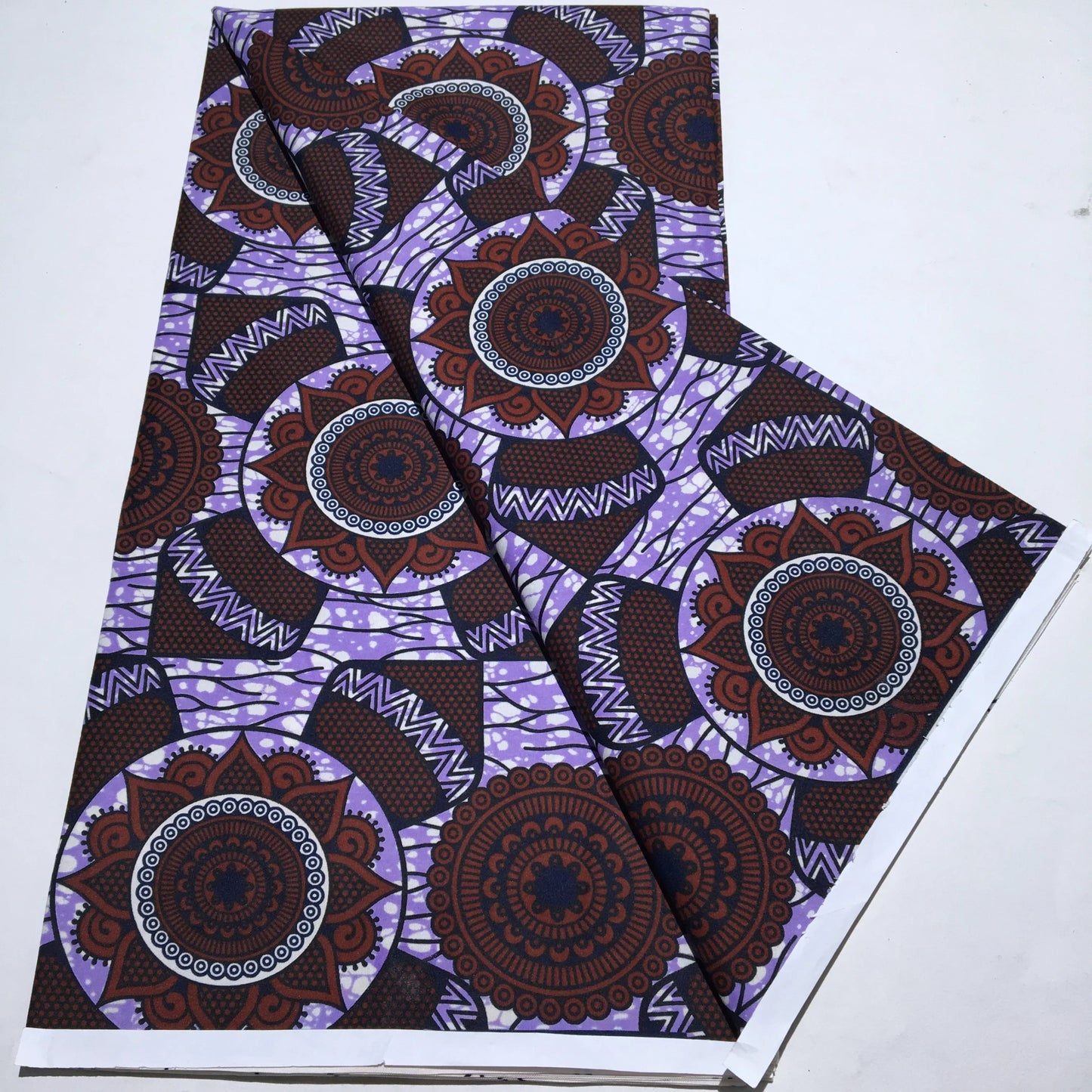 African Wax Print Fabric - Nigerian Ankara Batik Dutch Fabric for Women’s Dresses & Sewing Materials