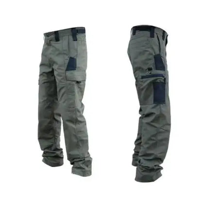 Wear Resistant Tactical Cargo Pants - Multi Pocket Outdoor Work Trousers for Men Spring Autumn Casual Jogger Style