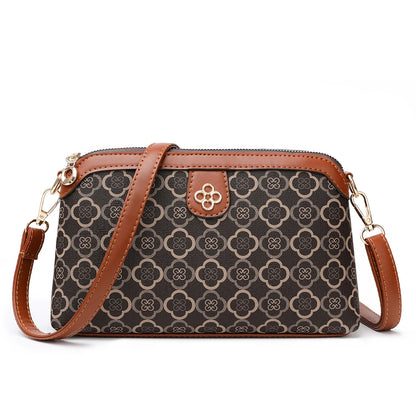 High-Quality PU Leather Women’s Shoulder Bag – Small Luxury Crossbody Messenger Handbag & Phone Satchel