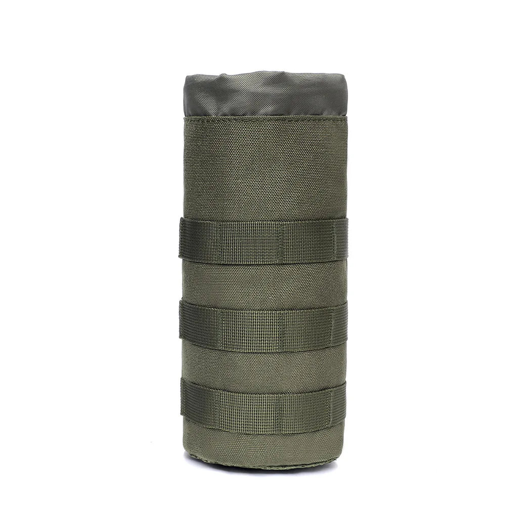 MOLLE Tactical Water Bottle Holder 600D Nylon Pouch for Hiking, Camping, Hunting & Outdoor Use