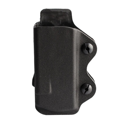 IWB OWB Magazine Pouch Holster - Single Stack Mag Carrier Compatible with Glock 17 19 26 23 27 & More